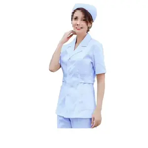 Ensemble d'uniformes d'infirmière Automne Hiver Manches longues Été Femmes Coupe ajustée Salon de beauté Vêtements de travail Maternité Vêtements de travail - Product Image 3