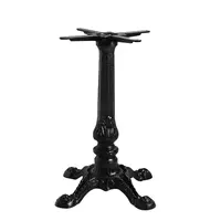 TOPHINE - Antique Style Cross Cast Iron Table Leg