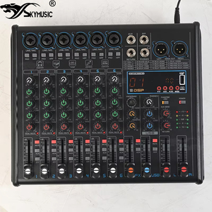Console de mixage audio analogique professionnelle Smart6 à 6 canaux avec <span class=keywords><strong>interface</strong></span> USB, <span class=keywords><strong>mini</strong></span> console de mixage pour studio et scène - Product Image 1