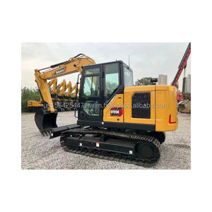Mini-excavatrice Sany SY95C d'occasion, 99% neuve, marque chinoise, 9,5 tonnes, modèle 2021, super performances, moteur japonais d'origine, construction robuste - Product Image 1