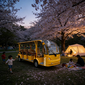Autobús Eléctrico de Alto Rendimiento para Zonas Turísticas y Complejos Inmobiliarios - Product Image 1