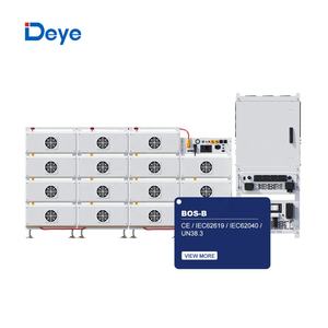 Sistema de Almacenamiento de Energía Solar Deye Todo en Uno con Batería LiFePO4, Montaje en Rack, Híbrido Trifásico, Inversor de 380V y 100Kw, 215kWh, IP65 - Product Image 1