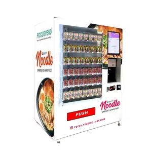 Healthy Food Ramen Vending Machine for Instant Noodle Supports Google Pay