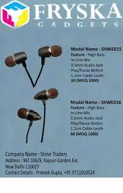 A One Premium High Bass 3.5mm Audio Jack micro en ligne écouteur filaire (argent et vert) dernier prix pour les écouteurs - Product Image 5