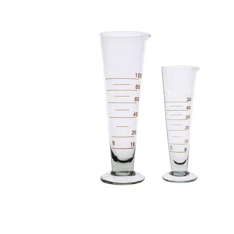 Лидер продаж, лабораторное оборудование, измерительный цилиндр из боросиликатного стекла, 50 мл