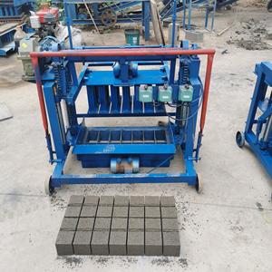 Digunakan dalam konstruksi KM4-45 Listrik tipe angkat beton blok cetakan mesin memproduksi semen padat pabrik penjualan langsung - Product Image 2