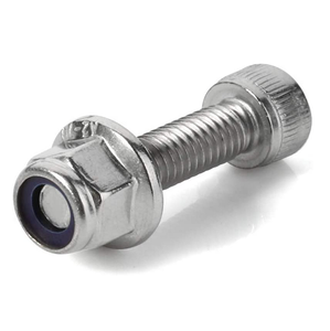 Steel Hex <b>Lock</b> Nut Self-Locking Bolt Nut Blue Sealed Nut for Industrial Fastening - Product Image 1