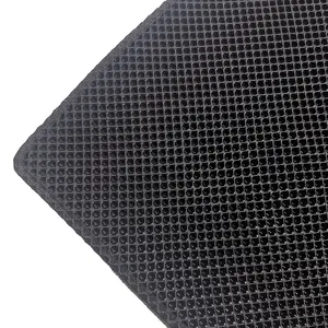 3D Honeycomb Small Pearl Odorless Non-slip TPE PVC Rubber Car Mat in roll Material