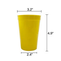 Bouteille de sport portable 16oz carrée avec couvercle et paille, en PP écologique de qualité alimentaire, imprimable, design moderne et minimaliste