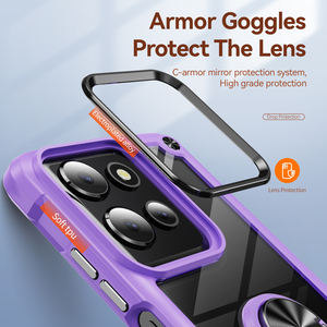 Funda Protectora para Teléfono con Soporte para <span class=keywords><strong>Motorola</strong></span> <span class=keywords><strong>Moto</strong></span> G52 <span class=keywords><strong>G22</strong></span> G31 G41 G42 G60S, Carcasa Rígida Antigolpes para <span class=keywords><strong>MOTO</strong></span> G Play 2025 - Product Image 6