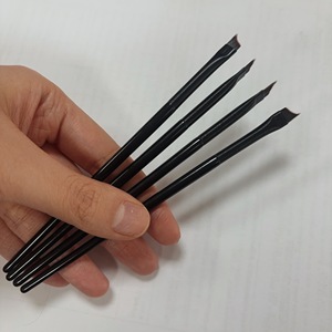 Pinceau à ongles oblique pour French manucure, pinceau <span class=keywords><strong>de</strong></span> <span class=keywords><strong>dessin</strong></span> pour sourire, nouveau modèle très vendu, en fibres synthétiques acryliques marron - Product Image 6