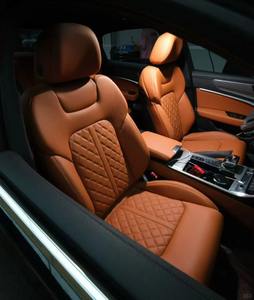 Kit Sedili Modificati A4 Comfort Rosso S4 con Rivestimento in Pelle PU e Pannelli Porta Anteriori e Posteriori per Audi - Product Image 6