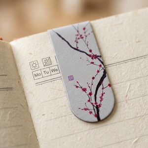 <strong>Custom</strong> Double Sided <strong>Printed</strong> Anime Magnetic Paper <strong>Bookmarks</strong>, Strong Hold Page Markers, Personalized Gifts for Students Readers - Product Image 2