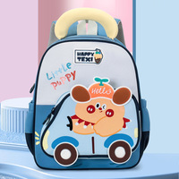 Nouveau sac à dos scolaire pour enfants en tissu Oxford et polyester, léger et ergonomique, avec de jolis motifs de dessins animés pour garçons