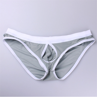 Calzoncillos y Bóxers para Hombre con Diseño de Empalme Especial, Gran Abultamiento, Ropa Interior Masculina con Bolsa para un Aspecto Maduro y Atractivo