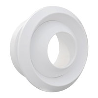 Ventilation réglable soupape de sortie d'air frais diffuseur de jet en plastique jet circulaire buse sphérique diffuseur central