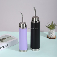 Thermos à Yerba Mate en acier inoxydable 18/8 de 500 ml et 750 ml, avec bombilla et couvercle, logo personnalisé, tendance 2026, vente en gros