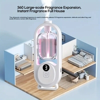 Diffuseur d'huiles essentielles automatique, diffuseur d'arômes intelligent, diffuseur d'arômes mural et de bureau, double usage, OEM ODM