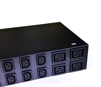 ATS PDU 16 prises C13, double entrée 230V 32A, communication RS485, commutation rapide 8ms, 20 minuteries, prise en charge NTP et Home Assistant