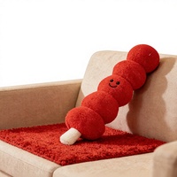 Coussin en peluche en forme de baie enrobée de sucre, grand coussin de canapé avec rembourrage en coton PP, 60x90cm, oreiller de sieste unisexe, décoration pour les 14 ans et plus