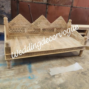 Luxury Wedding Stage <b>Sofa</b> <b>for</b> Bride and Groom Comfortable Upholstered Couch <b>for</b> Wedding Ceremony and Party - Product Image 1