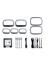 Bague d'enceinte lumineuse pour grille d'<span class=keywords><strong>a</strong></span>ération, lumière d'ambiance dynamique Symphonie Arc-en-ciel pour Chery Jaecoo J8 (2023-2025) - Product Image 5