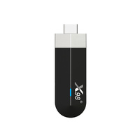 Mini decodificador de TV inteligente X98 S500, 4K, 4GB/32GB, Amlogic s905y4, cuatro núcleos, Android 11, WIFI Dual, 2,4G/5G, BT