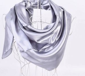 Nuevo Pañuelo Largo de Poliéster de Color Sólido para Otoño, Venta al por Mayor, Hijab para Mujer - Product Image 4