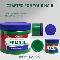 Pommade DAX Bergamote à l'huile d'olive et à l'huile de ricin pour coiffer les cheveux secs, grossiers, bouclés, crépus, naturels