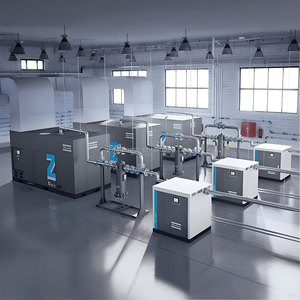 เครื่องอัดอากาศแบบสกรูโรตารี่ <span class=keywords><strong>Atlas</strong></span> <span class=keywords><strong>Copco</strong></span> รุ่น <span class=keywords><strong>GA7</strong></span> GA11 GA15 GA18 GA22 GA26 GA30 GA37 GA45 GA55 GA75 + FF VSD KW 7.5/8.5/10/13/16 บาร์ - Product Image 3