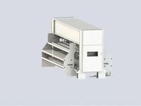 Rembourrage collé thermique d'ouate de fibre de polyester non tissée faisant la ligne de production de machine pour le textile à la maison