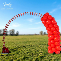 Arche de ballons gonflables automatiques pour décoration de fête, toile de fond de mariage et d'anniversaire, support d'arche de ballons auto-gonflant