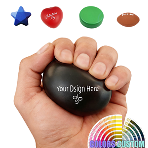 Bola Stres Lucu Ramah Lingkungan dari Busa Nilon Kustom dengan Logo Kustom Mainan Tangan Lucu Lembut untuk Desain untuk Hadiah Promosi - Product Image 1