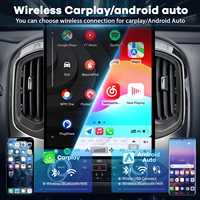 Accesorios de Radio con Pantalla Vertical de 12.1 Pulgadas, Snapdragon 665 para Chevrolet Colorado 2015-2018, Pantalla Táctil Android 13 para Automóvil, Carplay