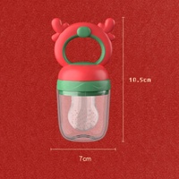 Groothandel Herten Design Baby Fruitvoedingsfles BPA Vrij Kinderen Fruitfles Baby Vers Fruit Voedsel Bijtring Fles