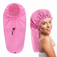 Bonnet de douche imperméable en EVA pour cheveux longs et dreadlocks, séchage rapide, réutilisable, doux, élastique, ajustable, écologique, fin, pour femmes et hommes