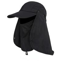 Haute qualité Uv Protection pêche randonnée Camping visière chapeau visage cou couverture pêche soleil protéger pour hommes et femmes