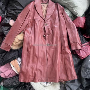Veste en <span class=keywords><strong>cuir</strong></span> mixte pour adulte C10, vêtements d'<span class=keywords><strong>occasion</strong></span> en gros, veste adulte, vêtements vintage en vrac, vestes en <span class=keywords><strong>cuir</strong></span> usagées - Product Image 1