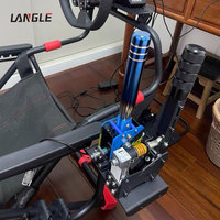 Simulateur de course automobile pour PC avec levier de vitesses LED pour adultes, idéal pour le gaming, à prix avantageux