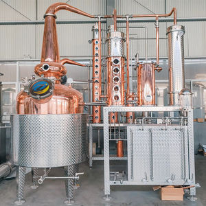 Ligne de production de whisky/<span class=keywords><strong>gin</strong></span>/brandy ZJ distillateur d'<span class=keywords><strong>alcool</strong></span> distillateur de cuivre distillateur de moonshine distillateur d'<span class=keywords><strong>alcool</strong></span> encore - Product Image 1