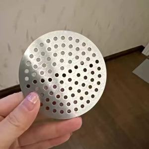 Lámina peradorada antiobstrucción, accesorios para cubierta de drenaje de suelo, filtro de pelo de aguas residuales para salida de drenaje de baño - Product Image 4