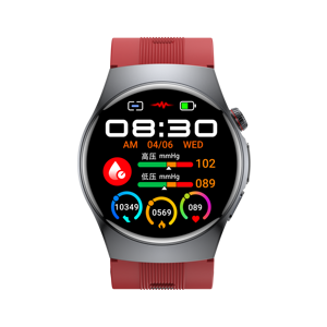 Montre connectée professionnelle unisexe S201 avec commande vocale, suivi du sommeil nocturne, surveillance <span class=keywords><strong>de</strong></span> la fréquence cardiaque et du corps, pour les soins aux personnes âgées - Product Image 5