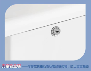 Armario de Guardería con Puerta Abierta y Estilo Moderno |   Armario de Plástico de Alta Calidad para Bebés con Diseño de Dibujos Animados y Cajones de Almacenamiento - Product Image 6