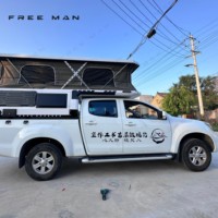 Module de camping 4x4 à installation rapide pour pick-up, avec douche et toilettes intégrées, pour Isuzu D-MAX Gladiator