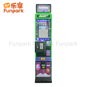 Funpark Mega Mini Claw <span class=keywords><strong>Machine</strong></span> Pequeños juguetes recreativos que funcionan con monedas con premio de felpa en inglés Construcción de metal - Product Image 1