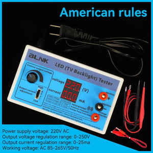 เครื่องทดสอบแถบหลอดไฟ <span class=keywords><strong>LED</strong></span> เครื่องทดสอบไฟแบ็คไลท์ทีวี0-230V เอาต์พุตเครื่องมือวัดแรงดันไฟฟ้าเครื่องทดสอบกระแสไฟฟ้า - Product Image 2