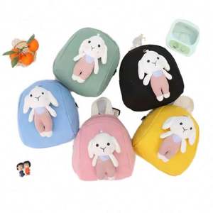 Nouveau sac à dos d'école maternelle en nylon imperméable à haute élasticité personnalisé avec des dessins animés pour enfants - Product Image 1