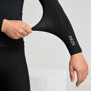 Manchons de bras rayés classiques personnalisables ZEDE, respirants, protection solaire, pour sports de plein air et usage quotidien - Product Image 3