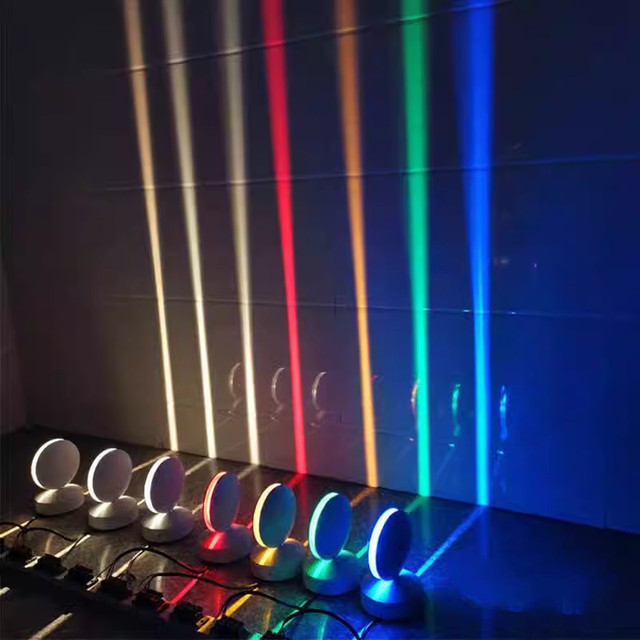 RGB Led Wall Line Light Window Sill Light  Waterproof Line Wall Light Aluminum Multicolor Corridor Wall Lamp Night Club Stage