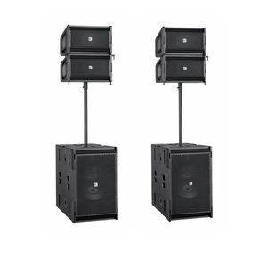 Système de ligne audio actif 2 voies Double subwoofer 15 pouces W-110BP&W-215P W-110B&W-215 (passif) & W-110BP&W-215P (actif) Active L - Product Image 3